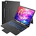 Beeasy iPad Pro 12.9 Case with Keyboard (Only fit 2018), Keyboard Case for iPad Pro 12.9 inch 2018 3rd Generation, with Pencil Holder &7 Colors Backlit, Black