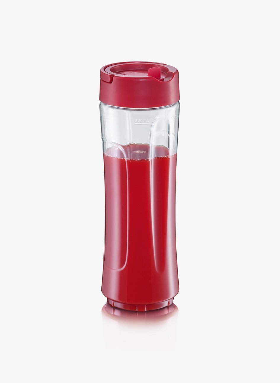 Severin Smoothie Mix & Go Batidora, 300 W, 0.6 litros, Blanco y Rojo: Amazon.es: Hogar