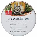 Bayer Seresto Flea & Tick 8 Months Collar for Cats