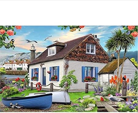 Yssyss Bord De Mer Anglais Pays Plage Jardin Bateau Decoration