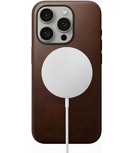NOMAD Modern Leather Case | iPhone 16 Pro | Black : Amazon