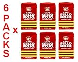 Cafe Sello Rojo 6 PACK Espresso Ground Coffee 6 x 500g