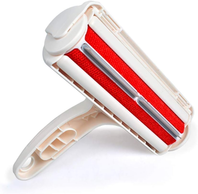 Pet Hair Remover Roller Lint Sticking Roller Removing Dog Cat Hair from Furniture Carpets Clothing Pet Grooming Brush Deshedding Tool for Dogs Cats,Puppy Kitten Effectively Reduces Shedding
