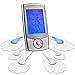 Tens Unit, FDA Cleared LuxFit 16 Modes Portable Tens Machine EMS Electric Pulse Massager - Electrotherapy Back Pain Management and Muscle Stimulator