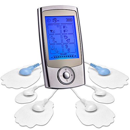 Buy LuxFit Tens Unit, 16 Modes Portable Tens Machine EMS Electric Pulse