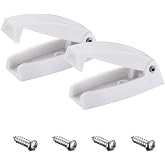 Miady RV Baggage Door Catch -Holds Compartments and Doors Open, Durable Material and Simple Installation- White