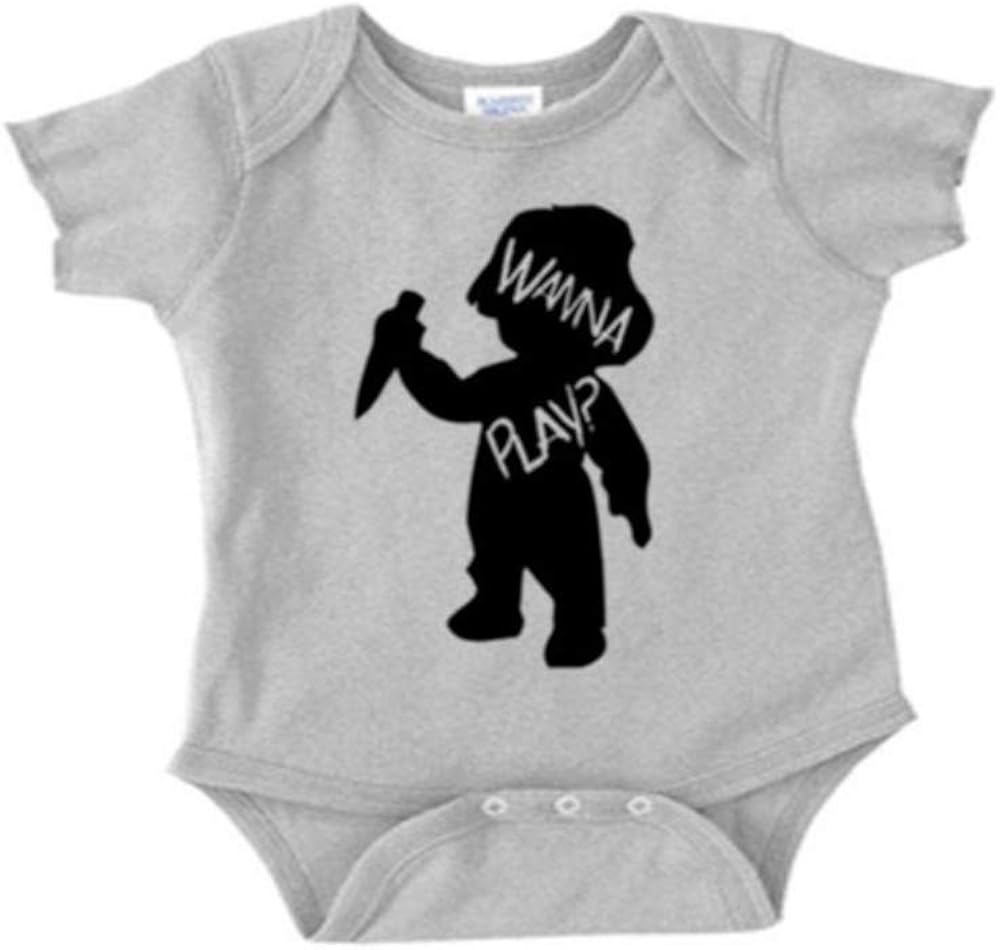 chucky baby onesie