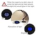 fomei 6 Pack Cool Luminous Unisex Cotton Blend Anti Dust Face Mouth Mask Black for Man Woman