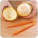 GOLF Citrus Peeler in Bright Orange Color - Replaces Tupperware Peeler (2 pcs (Bright Orange))