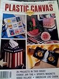Plastic Canvas Corner: 26 Projects In This Issue! -- Cookie Jar Tag, Sports Magnets, Video Village, by