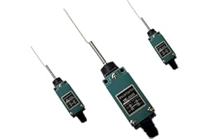 Szliyands Silver Contact Limit Switch，ME-8169 Cat Whisker Flexible Coil Spring Momentary Limit Switch 1NC+1NO 3Pcs