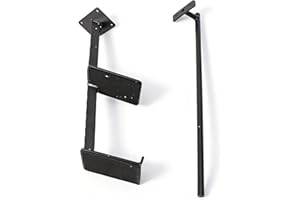 Universal Fit Boat Trailer Steps, 3-Step Combo, Heavy Duty, for Most Bass Boats and Trailers