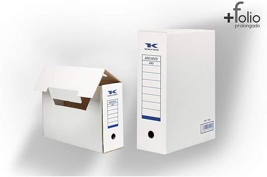 25 Cajas de Archivo definitivo folio prolongada.: Amazon.es: Bricolaje y herramientas