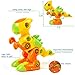 Mi-wonder Dinosaur Take Apart Toys Construction Engineering STEM Learning Toy Dinosaur Building and Construction Play Set - Pack of 3 with Tools