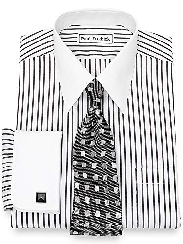 Paul Fredrick Mens Slim Fit Non Iron Cotton Twin Stripe | Desertcart  Mauritius