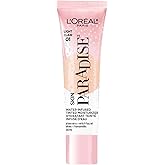 L'Oreal Paris Skin Paradise Water-infused Tinted Moisturizer with Broad Spectrum SPF 19 sunscreen lightweight, natural coverage up to 24h hydration for a fresh, glowing complexion, Light 01, 1 fl oz