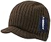 Decky Knit Visor Beanie Campus Jeep Cap (Many Colors Available)