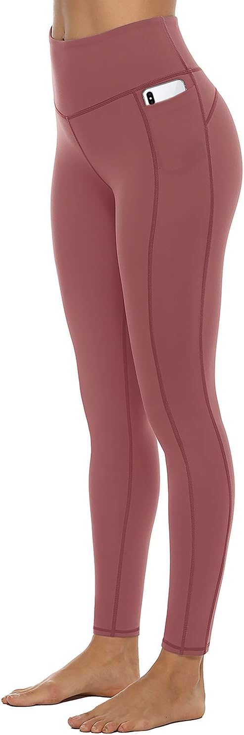 VOEONS Yoga Pants for Women High Waisted Tummy Control Spandex Exercise Athletic Leggings with Pockets