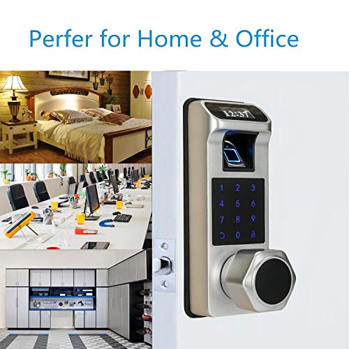 Harfo K1 Fingerprint Door Lock, Keyless Entry Door Lock, Keypad Lock, Biometric Door Lock, Digital Door Lock for Home… - Image 3