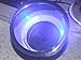 Amarine Made 3 LED Blue Stainless Steel Cup Drink Holder with Drain & LED Blue Marine Boat Rv Camper (1Pcs)