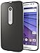 Motorola Moto G (3rd Generation) Case Cimo [Matte] Premium Slim Fit Flexible TPU Case for Motorola Moto G G3 (3rd Gen, 2015) - Black
