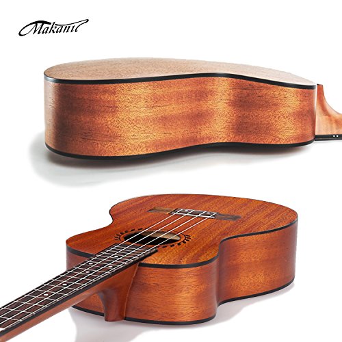 Makanu Tenor Ukulele 26 Inch Professional Ukulele Beginners with Gig bag - Matte Finish