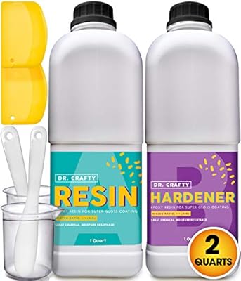 Clear Epoxy Resin Crystal Clear Art Resin Epoxy Clear 2 Part Epoxy Casting Resin Kit 2