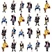 P4803 24 pcs All Seated Figures O Gauge 1:50 Scale Painted People Model Railway New
