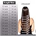 SEGO Pre Bonded Keratin Stick/I Tip Remy Human Hair Extension Cold Fusion Hair Piece for Women Smooth Straight 100 Strands/pack #1B Natural Black 16 inches 50g