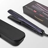 VAGARY Hair Straightener -Professional Air Straightener, Air Straight Drying and Hair Styling in One Step, 2 in 1 Hair Straightener with 3 Temperature Settings, Auto-Shutdown, 110V-240V Dual Voltage