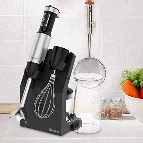 XProject 800W 4in1 Hand Blender with 6 Speed,Powerful