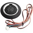 EASYGUARD P1 Replacement Push Engine Start Stop Button for ec002 or es002 or ec110 Series (P1 Style, Blue,Green)
