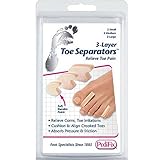 Pedifix (a) 3-Layer Toe Separators Pk/6 2-Sm 2-Md 2-Lg