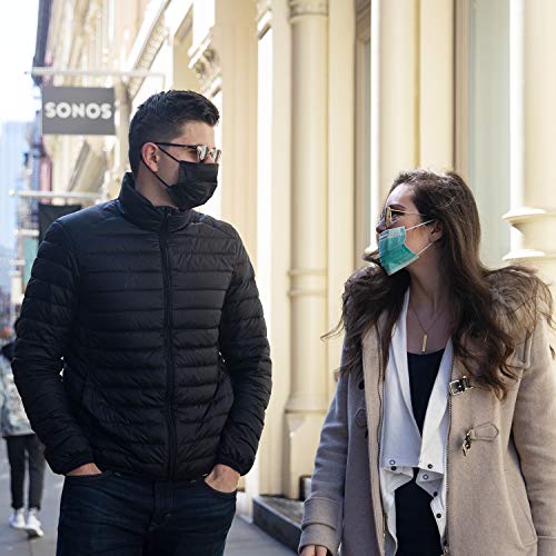 FWPP 4 Layer Earloop Disposable Face Masks 50 Pcs Green - Thumbnail 7