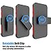 Tekcoo for Moto Z Play Case, for Moto Z Force Holster Belt, [Hoplite] Shock Absorbing [Red] Locking Clip Defender Full Body Kickstand Carrying Armor Cases Cover for Motorola Moto Z Force/Play Droid