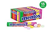 Mentos Rolls, Rainbow, 1.32 Ounce (Pack of 15)