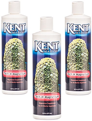 Kent Marine Tech M Magnesium, 16-Ounce Bottles (3 Pack)
