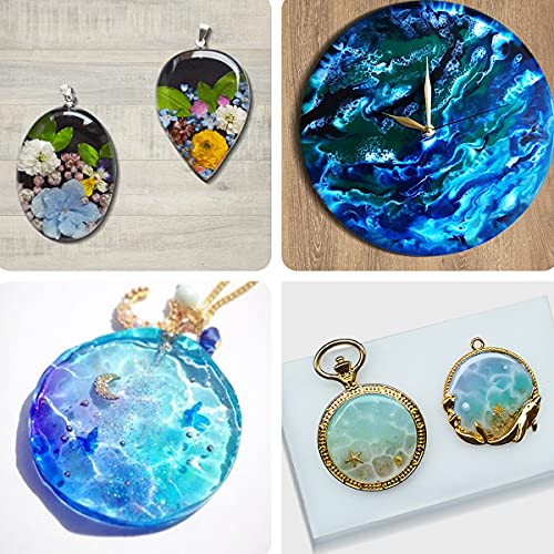 FansArriche 15 Colors Liquid Pigment for Epoxy Resin, Translucent Resin