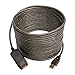 Tripp Lite Active USB 2.0 Extension Cable USB-A M/F 25ft 25' 7.6M (U026-025), black