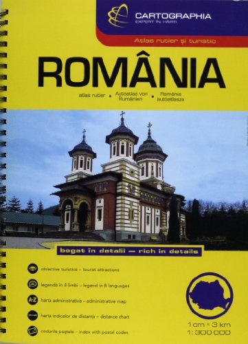 Romania Road Atlas