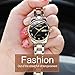 OLEVS Black Women Watches Black Watches for Women Waterproof Stainless Steel Classic Wrist Watches