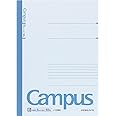 KOKUYO Campus Notebook, B 6mm Ruled, Semi-B5, 100 Sheets, 35 Lines, Blue, Japan Import (NO-10BN)