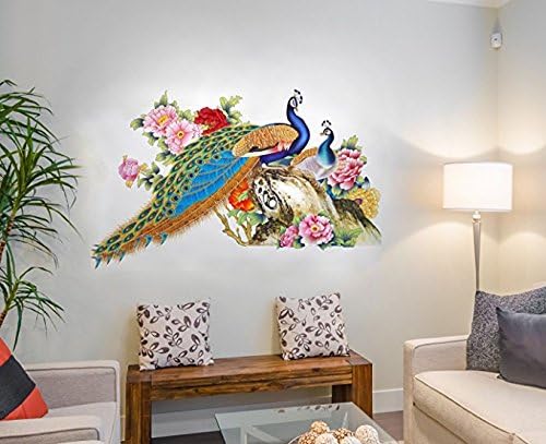 Wow Interiors PVC Animals Wall Sticker, Multicolour