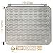Silicone Dish Drying Mat & Scrubber XXL 21