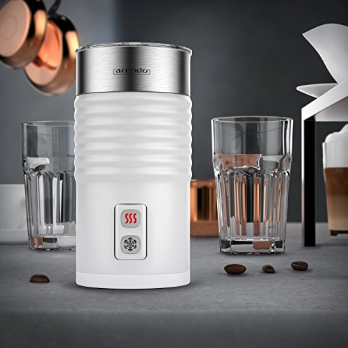 Arendo - Milchaufschäumer automatisch - Milk frother Modell Strix Controller - 2-Tasten für Warm- und Kaltaufschäumen… – Bild 8