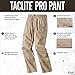 5.11 Tactical Men's Taclite Pro Lightweight Performance Pants, Cargo Pockets, Action Waistband, Black, 36W x 32L, Style 74273