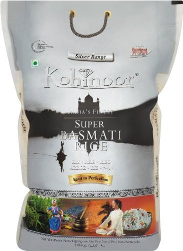 Kohinoor Silver Range Basmati Rice (10 lbs.)
