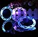 Cofufu 6PCS Fluorescence Stick/Electronic LED Flash Bracelet/Light-Emitting Bracelet + 6 Sets Spare Batteries