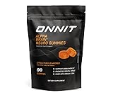 ONNIT Alpha Brain Neuro Focus Gummies - Vegan