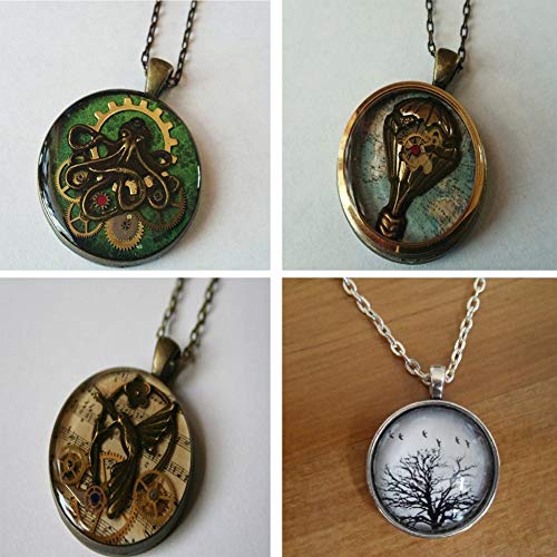 Craftdady 100Pcs Transparent Glass Cabochons 29.5-30mm Clear Glass Flat Back Dome Tile Half Round Co - //coolthings.us